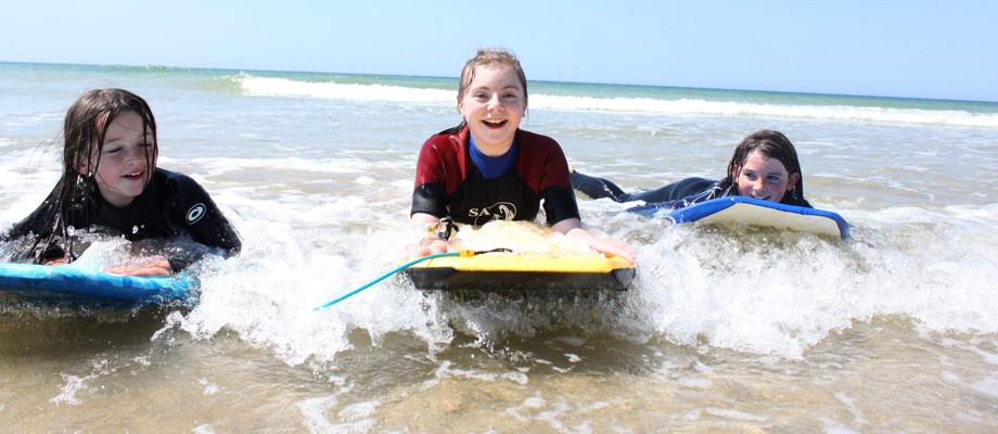 Surfing in Cornwall