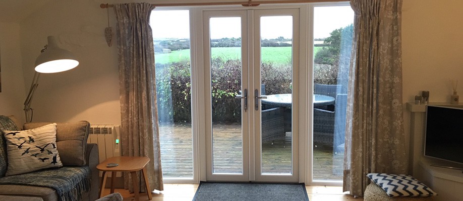 Lounge looking onto veranda